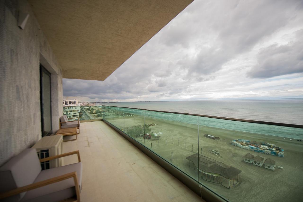 Luxury Promenada Apartment - Frontal Beachfront Mamaia Nord Năvodari Extérieur photo