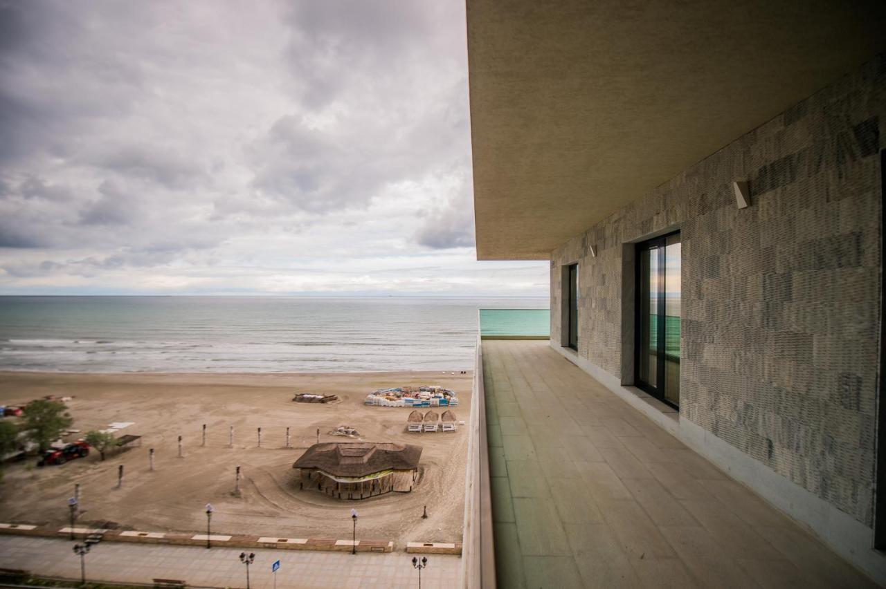 Luxury Promenada Apartment - Frontal Beachfront Mamaia Nord Năvodari Extérieur photo