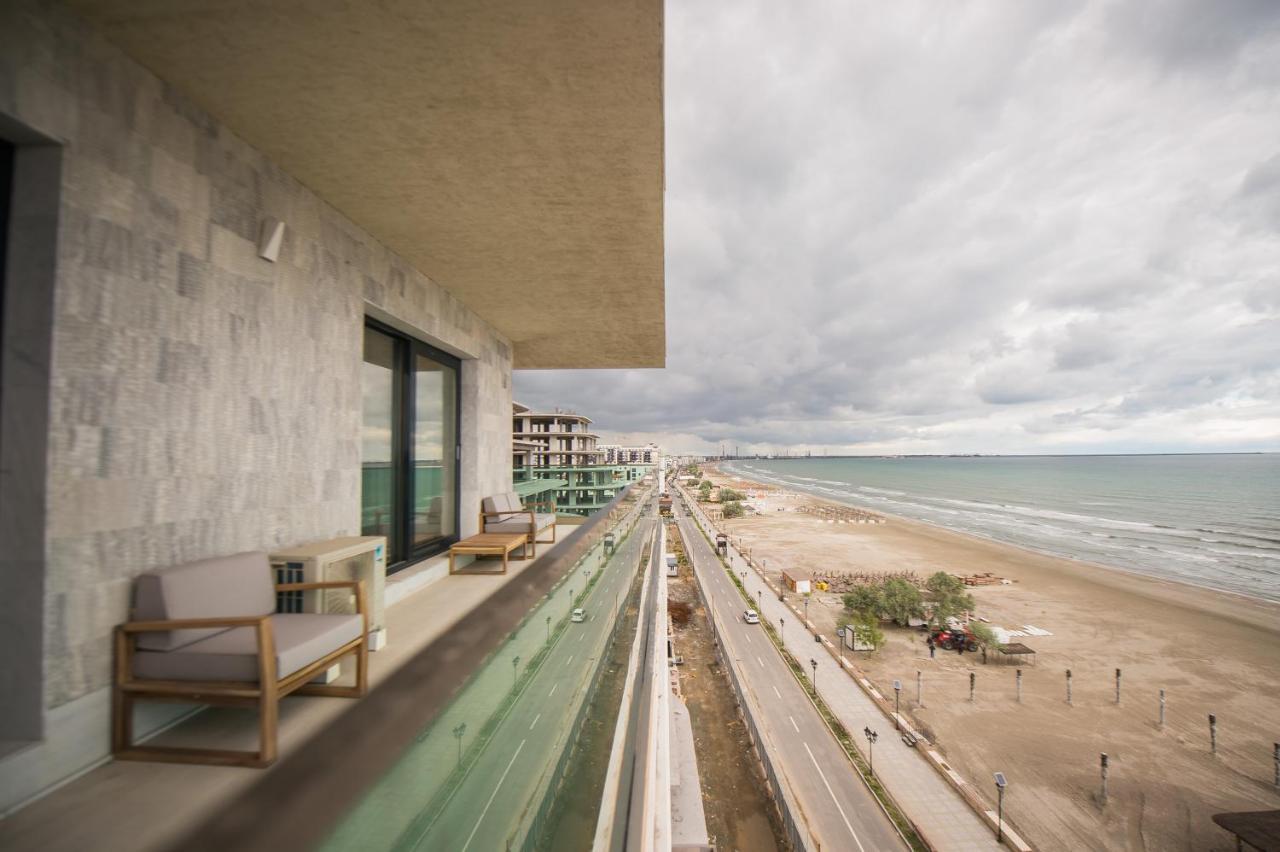 Luxury Promenada Apartment - Frontal Beachfront Mamaia Nord Năvodari Extérieur photo