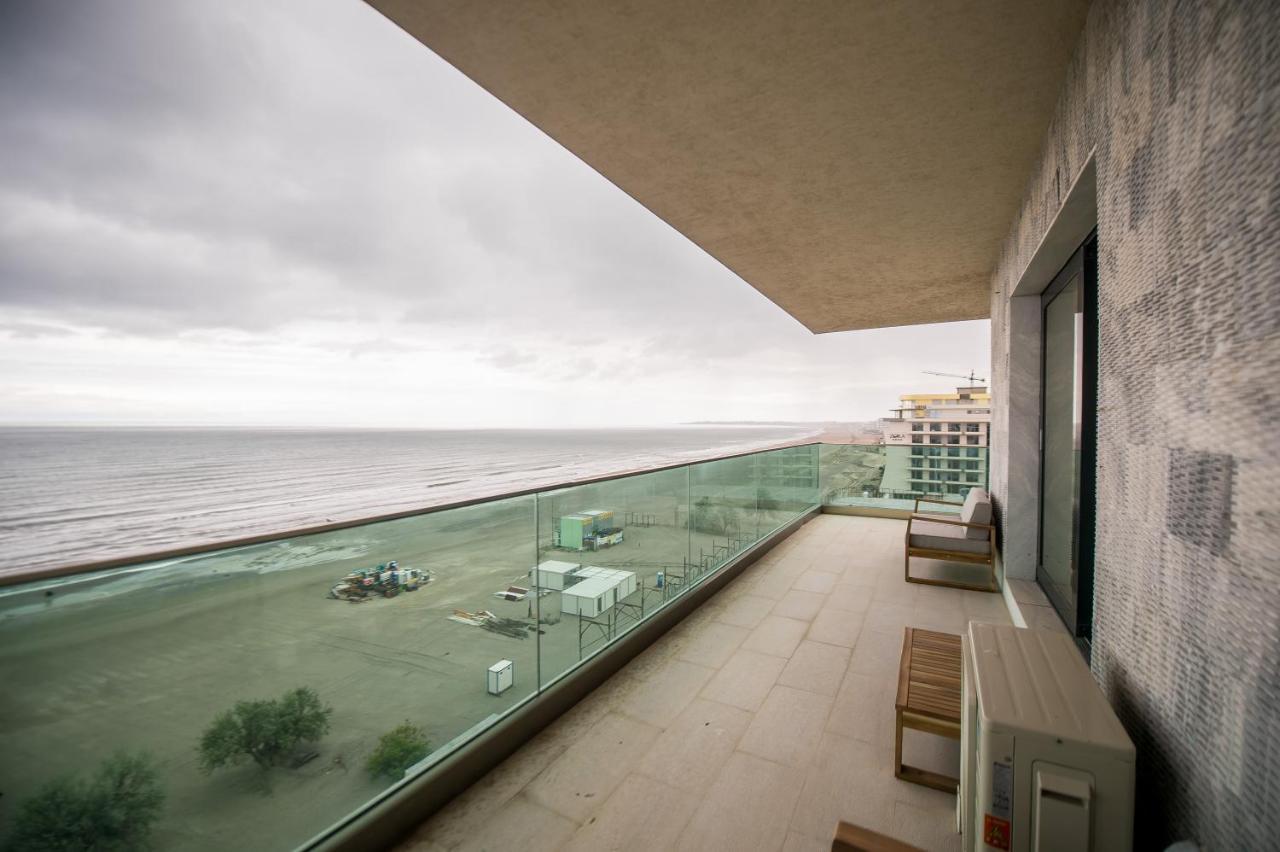 Luxury Promenada Apartment - Frontal Beachfront Mamaia Nord Năvodari Extérieur photo