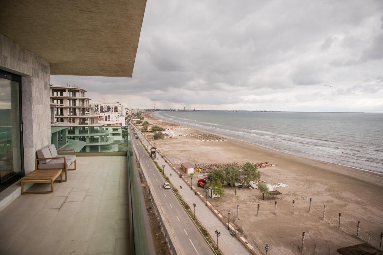 Luxury Promenada Apartment - Frontal Beachfront Mamaia Nord Năvodari Extérieur photo
