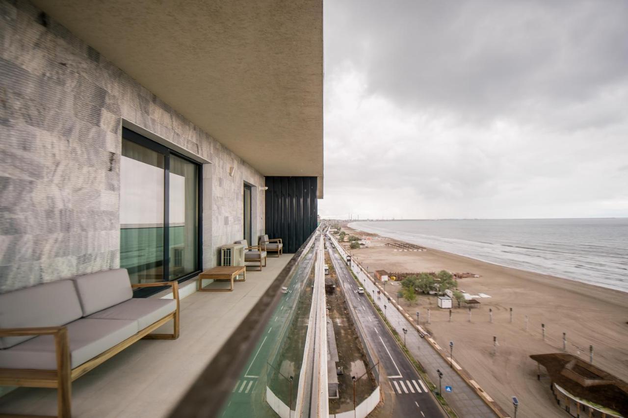 Luxury Promenada Apartment - Frontal Beachfront Mamaia Nord Năvodari Extérieur photo