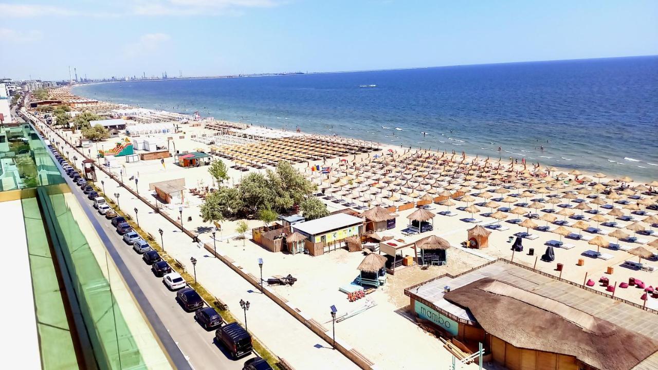 Luxury Promenada Apartment - Frontal Beachfront Mamaia Nord Năvodari Extérieur photo