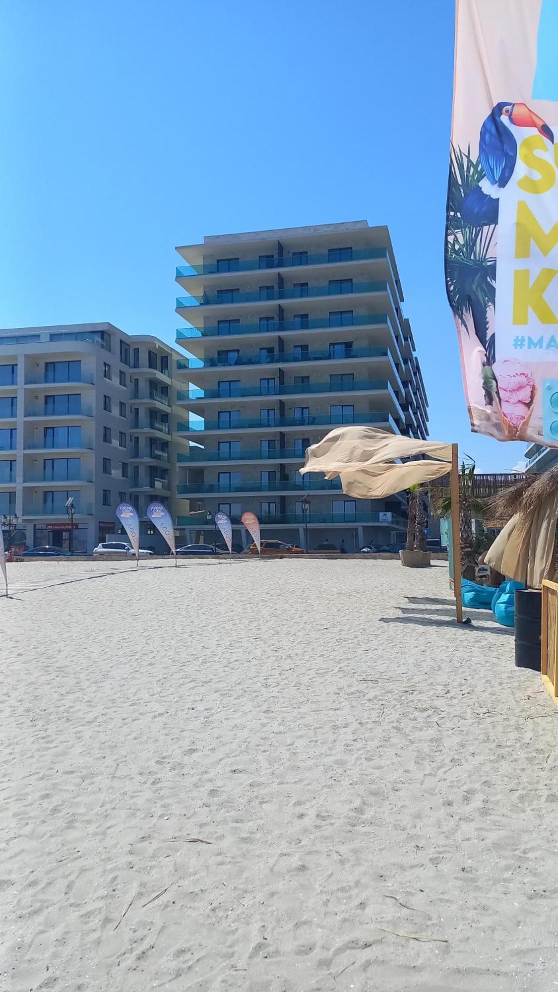 Luxury Promenada Apartment - Frontal Beachfront Mamaia Nord Năvodari Extérieur photo