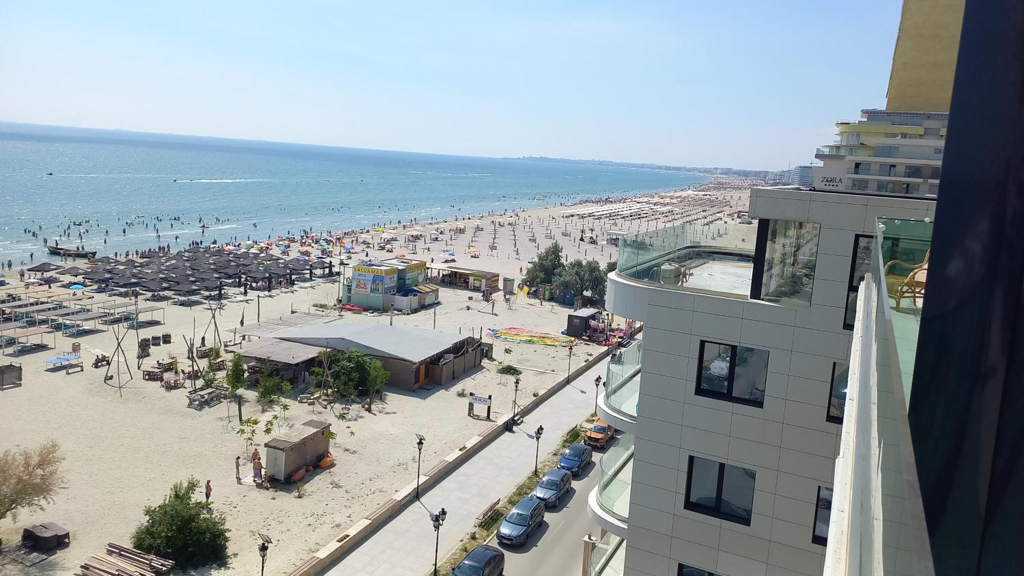 Luxury Promenada Apartment - Frontal Beachfront Mamaia Nord Năvodari Extérieur photo